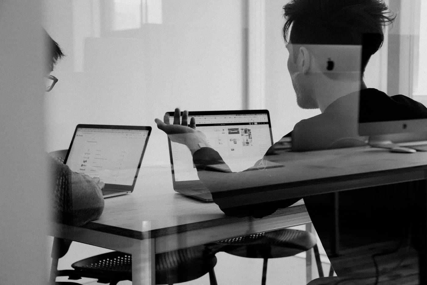 Collaborative planning session around a table