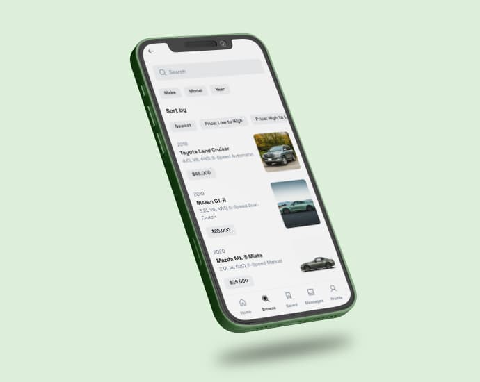AutVora Auto Trading Selling & Auction App placeholder preview