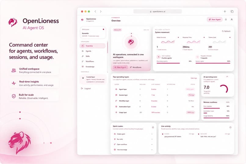Kaventix Open Lioness digital project