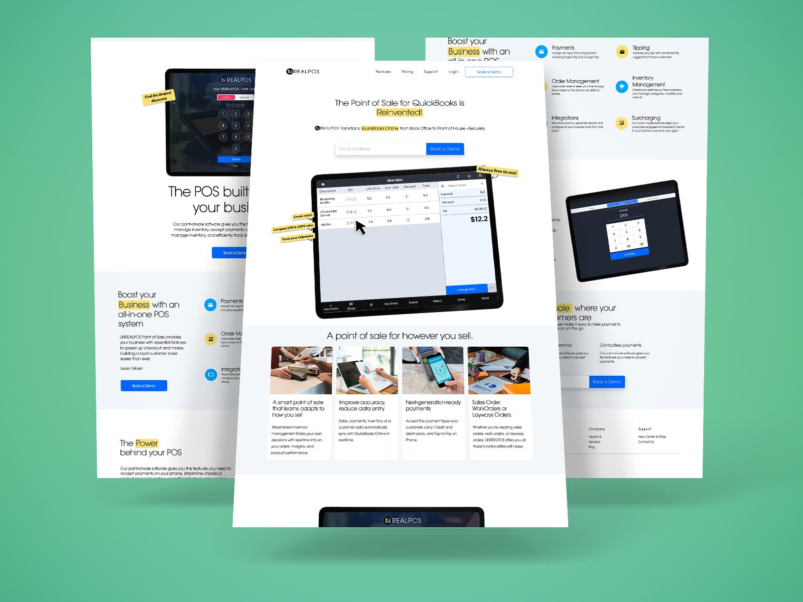 UnrealPos Point Of Sale Invoicing Site featured placeholder