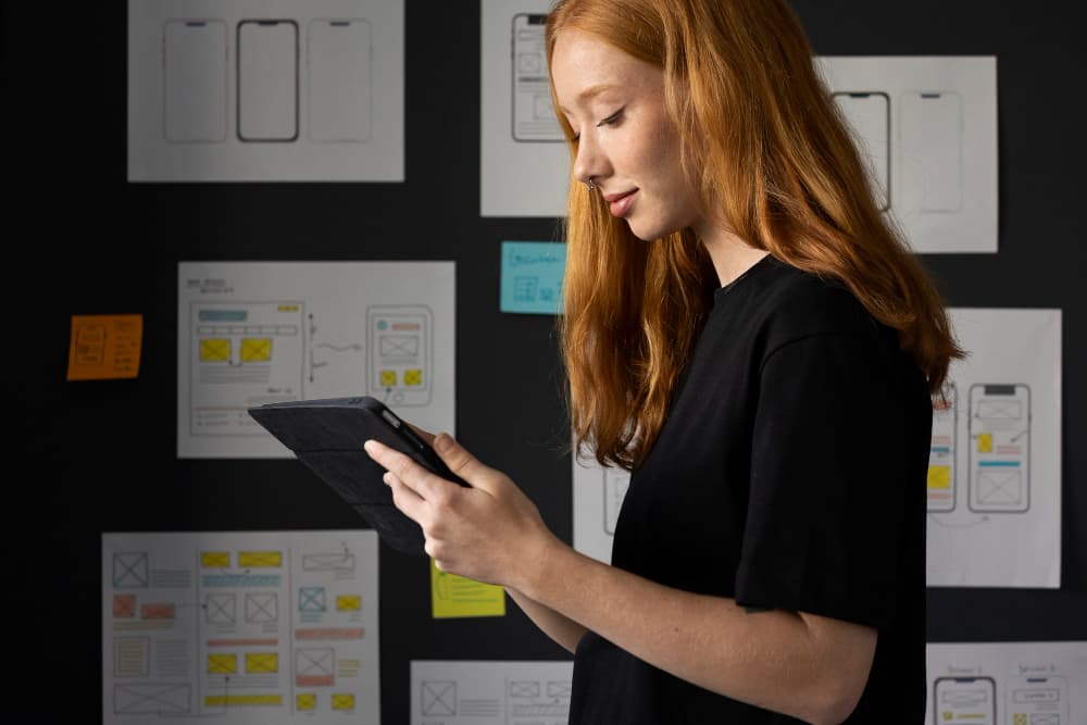 Mobile App Development illustration placeholder